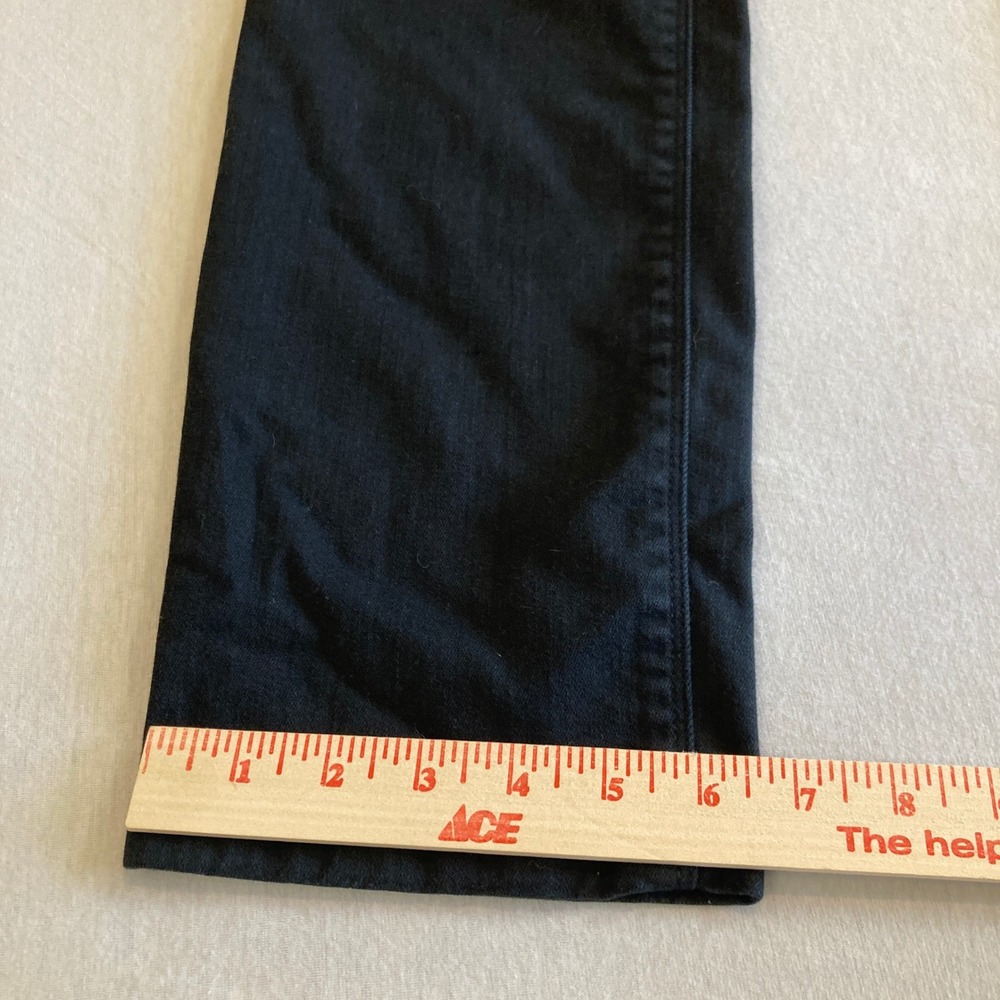 J.Jill Jeans Womens 12 (31x29) Black High-Rise Straight Leg Stretch WPT145141 - Picture 7 of 14